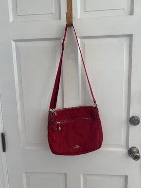 Coach Red Messenger Bag